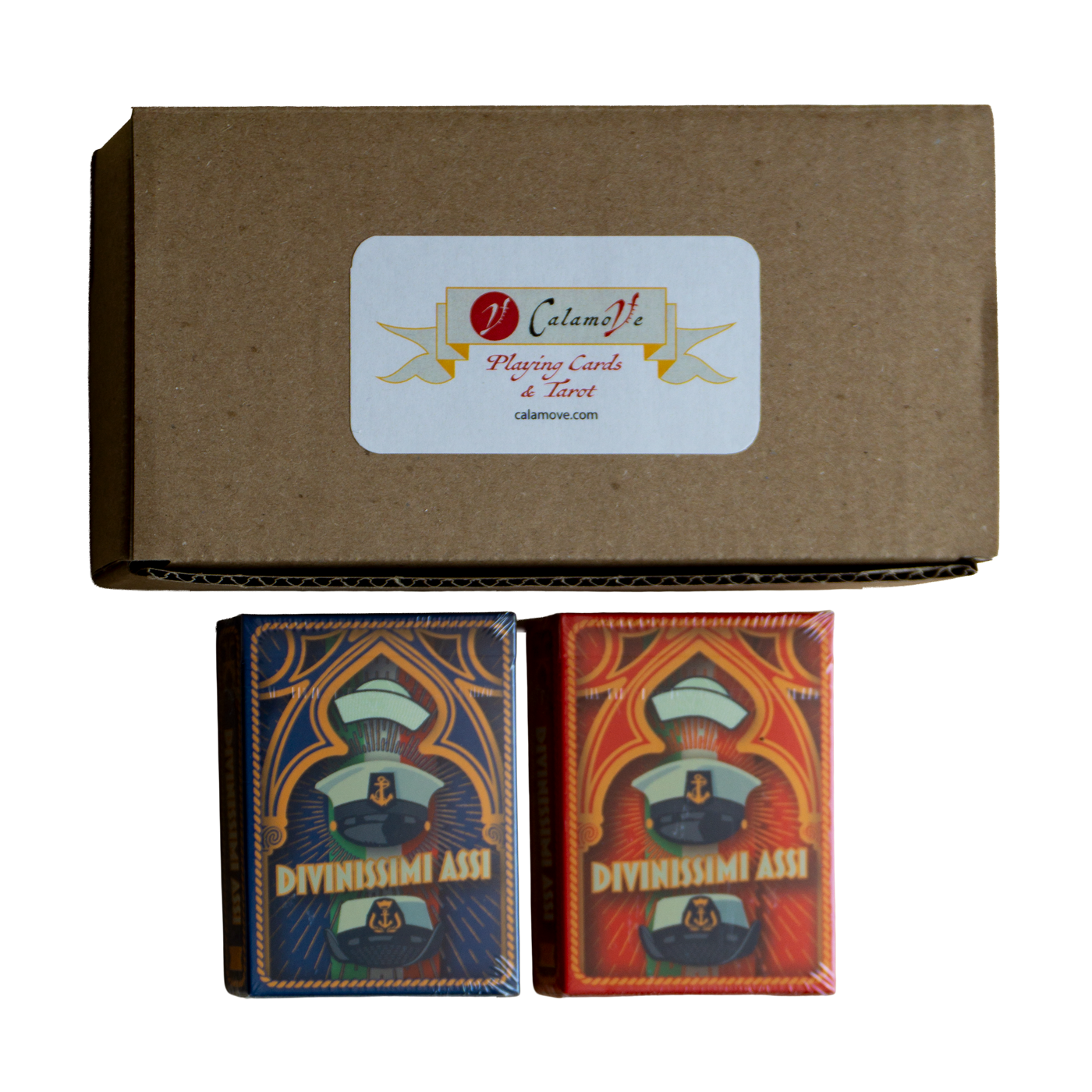 Divinissimi Assi – Double Deck Box (Blue + Red)