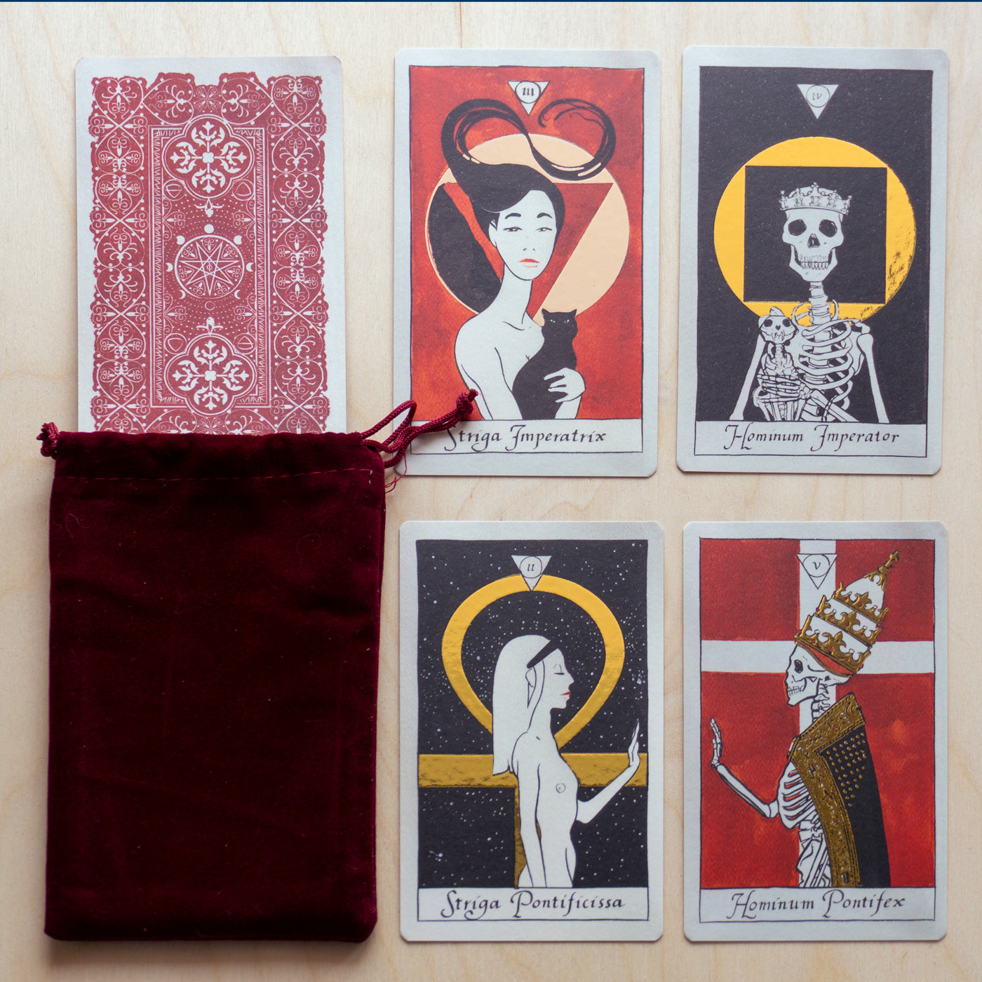 STRIGARUM ARCANA – Major Arcana Tarot Deck (22 Cards)